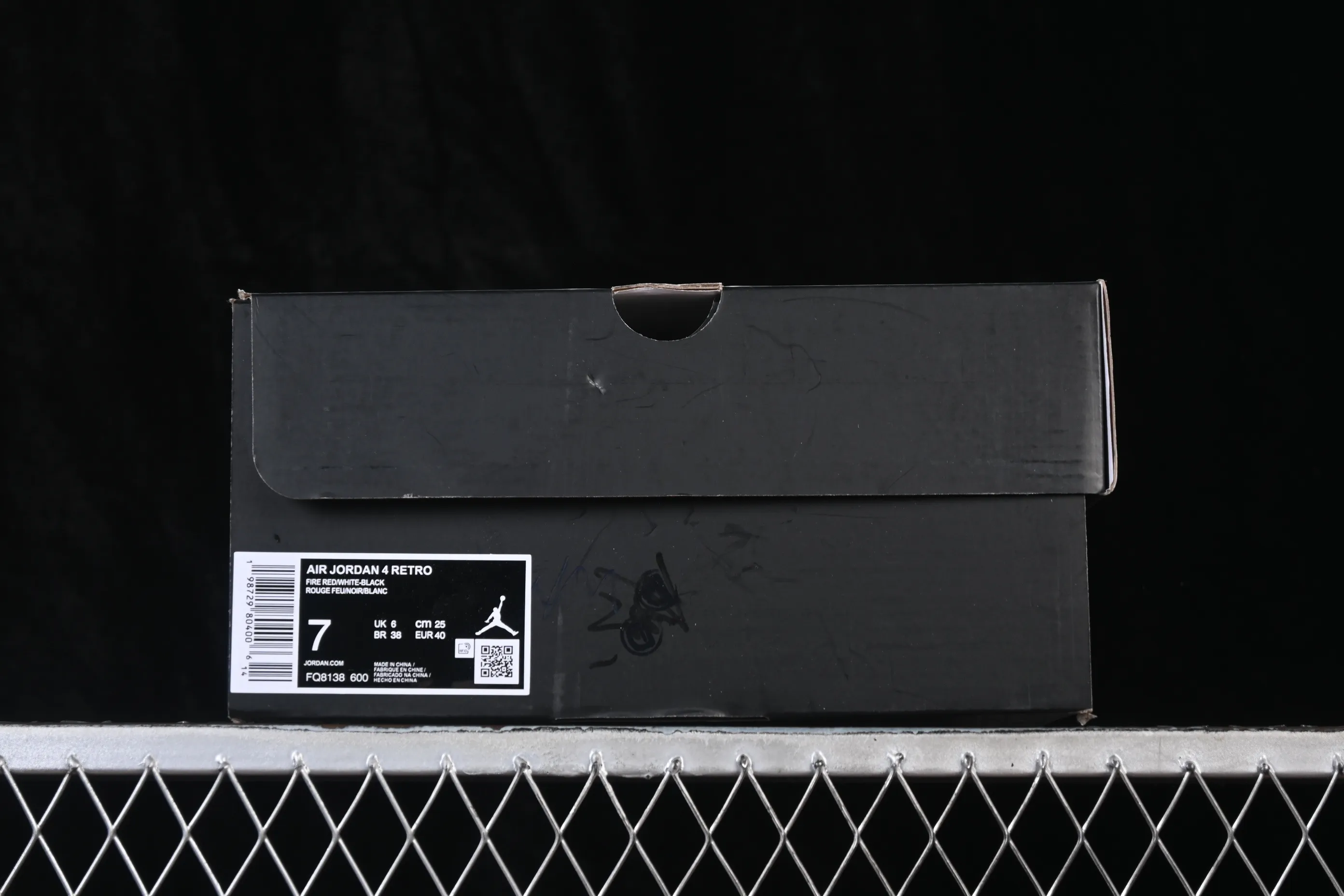 All categories Air Jordan Jordan series basketball shoes Air Jordan 4 W version Air Jordan 4 "Toro" AJ4 Joe 4 Big Red Bull replica basketball shoes FQ8138-600